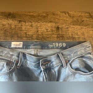 Gap straight leg on trend Women's Light Blue Jeans-